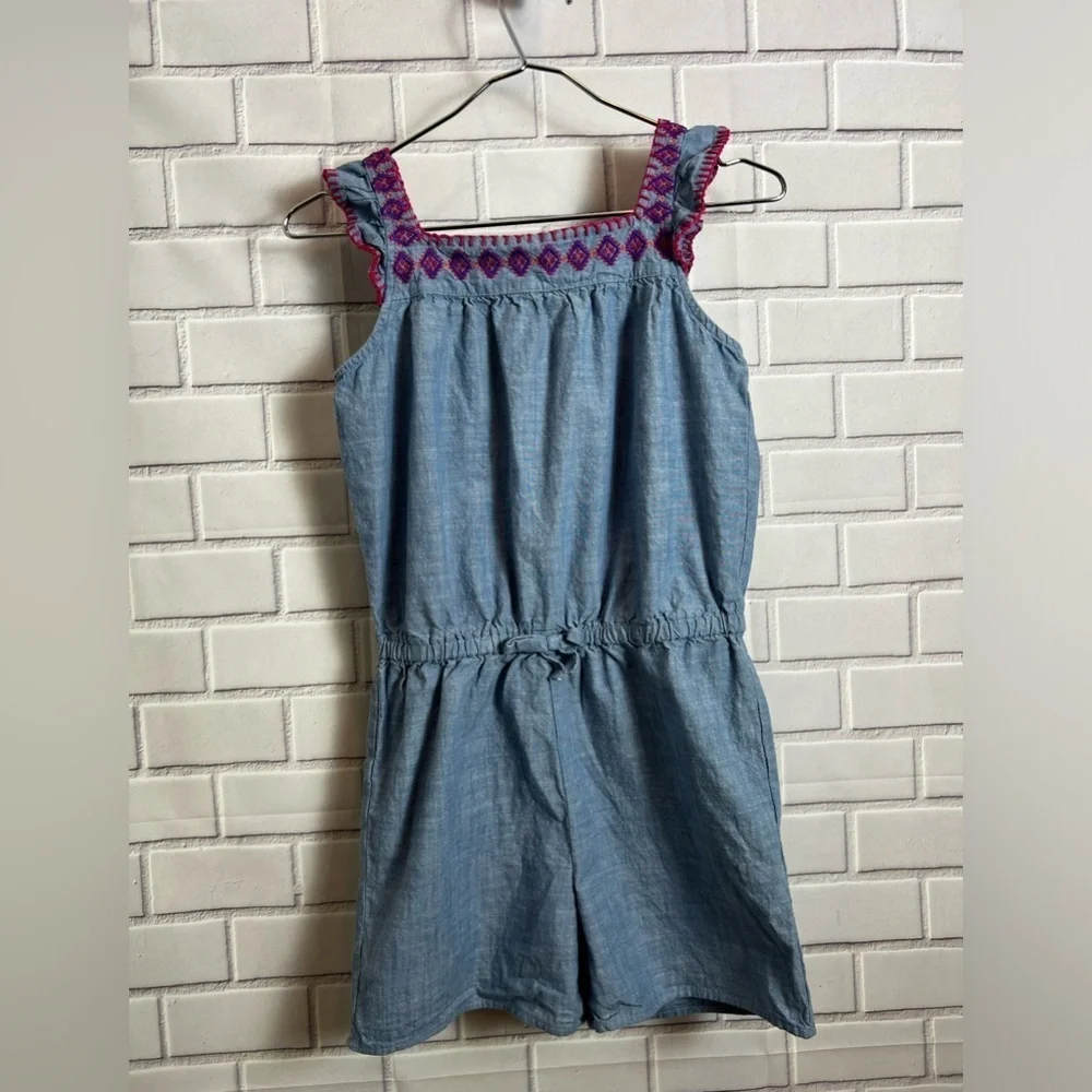Gymboree girls Sleeveless Romper/size 12
